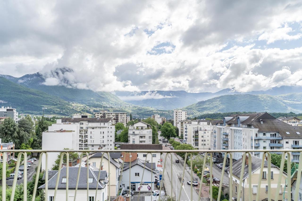 Vue Sensationnelle - Wifi Fibre - Arrivee Autonome Appartement Chambéry Buitenkant foto